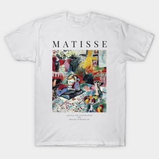 Henri Matisse - Interior with a Girl Reading - Exhibition Poster T-Shirt